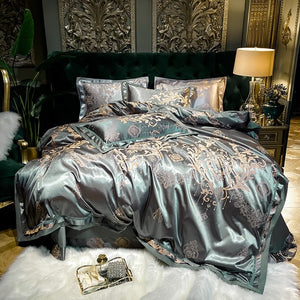 Satin Silk Bed Sheet Set