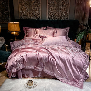 Satin Silk Bed Sheet Set