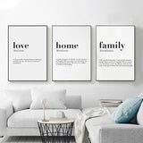Minimalist Quote and Letter Painting