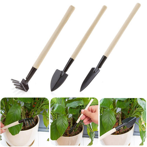 Three-piece Garden Tools Set