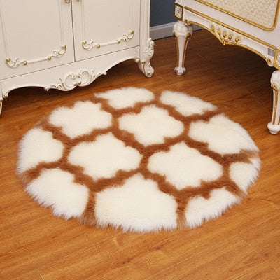 Artificial Sheepskin Chair Cover