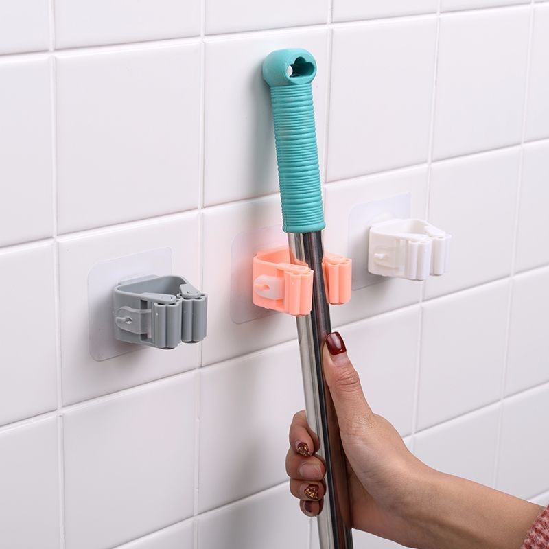 Wall Mounted Mop Hooks