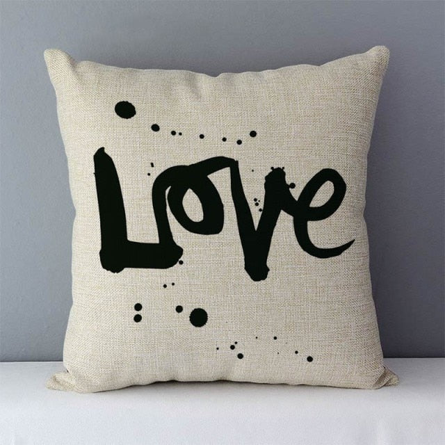 Popular Phrase and Words Pillowcase