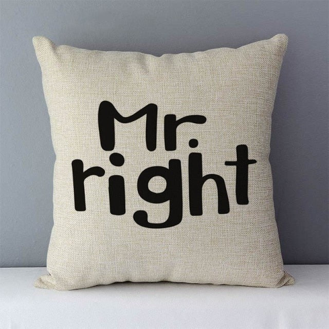 Popular Phrase and Words Pillowcase
