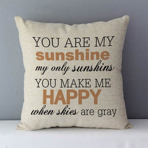 Popular Phrase and Words Pillowcase