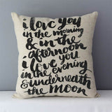 Popular Phrase and Words Pillowcase