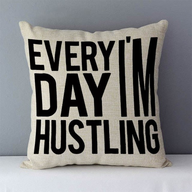 Popular Phrase and Words Pillowcase