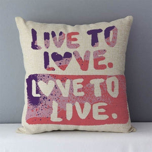 Popular Phrase and Words Pillowcase