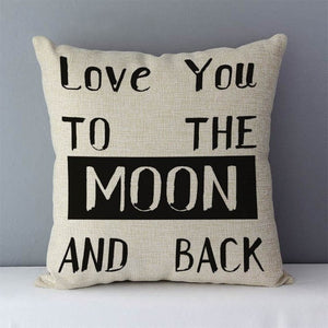 Popular Phrase and Words Pillowcase