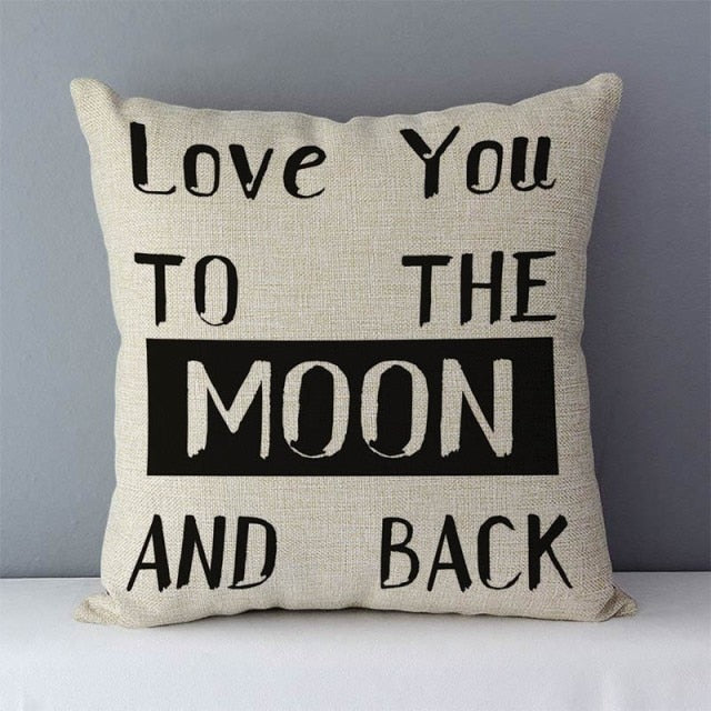 Popular Phrase and Words Pillowcase