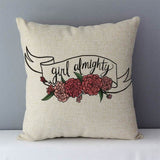 Popular Phrase and Words Pillowcase