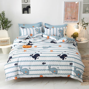 Star Printed Bed Sheet Set