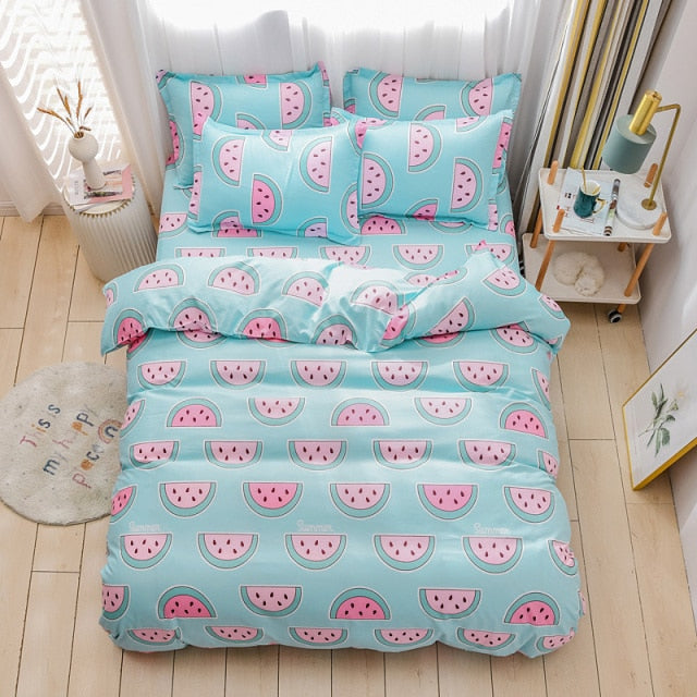 Star Printed Bed Sheet Set