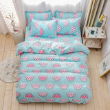 Star Printed Bed Sheet Set