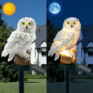 Owl Solar Shape Light