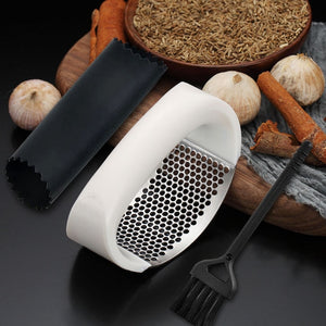 Creative Garlic Presser