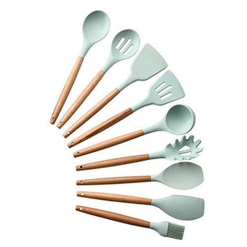 Silicone Cooking Utensils Set