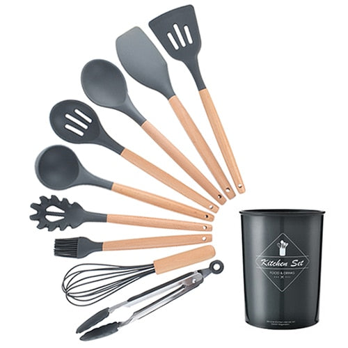 Silicone Cooking Utensils Set