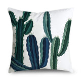 Tropical Leaves Cushion Cover
