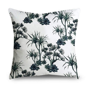 Tropical Leaves Cushion Cover