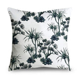 Tropical Leaves Cushion Cover