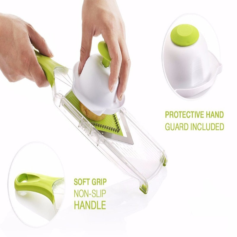 Vegetable Cutter with 4 Blades